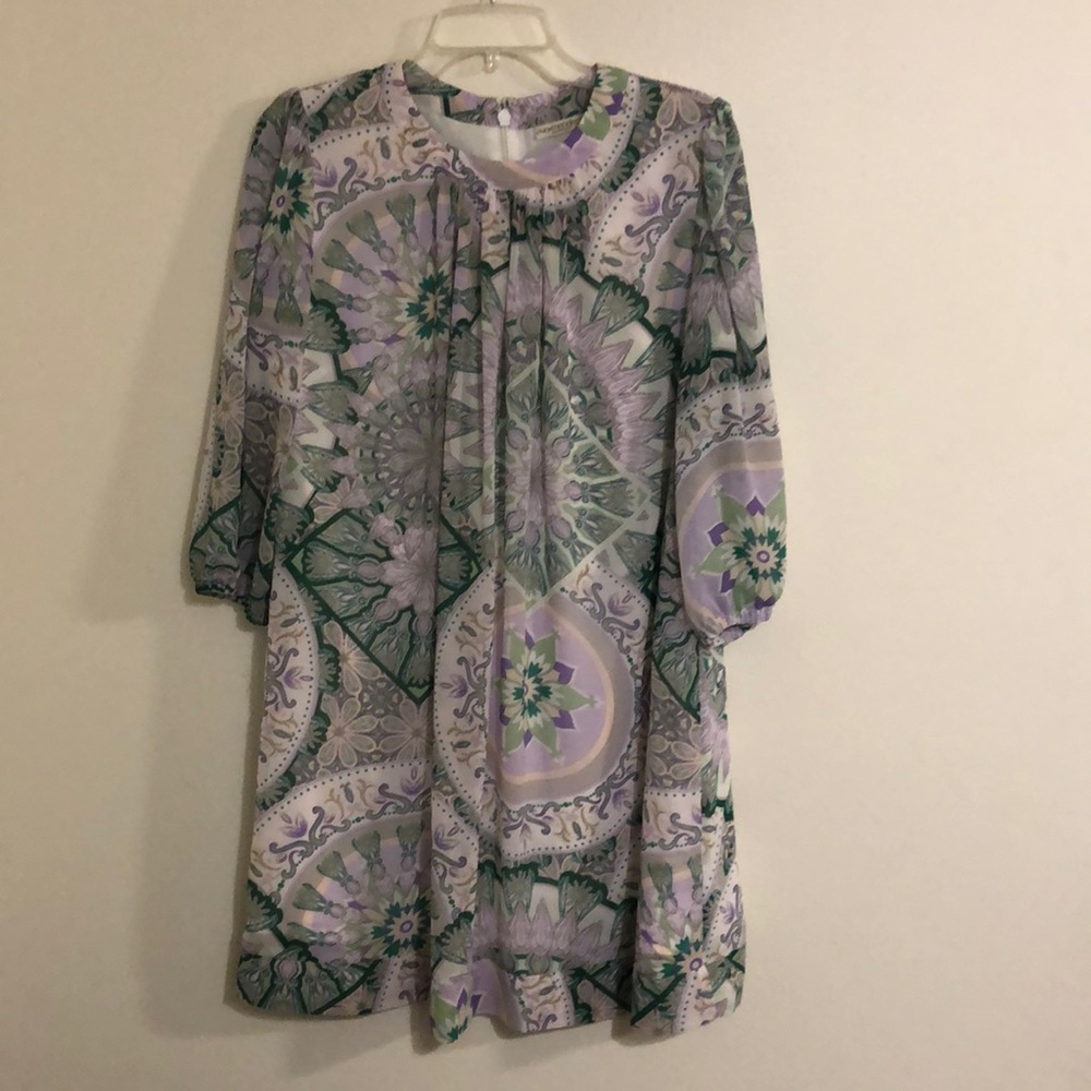 Eva Mendes New York & Co Paisley Shift Dress